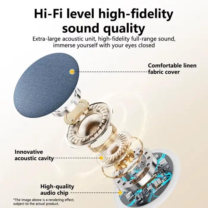 Haut-parleur Bluetooth papillon pour oreiller