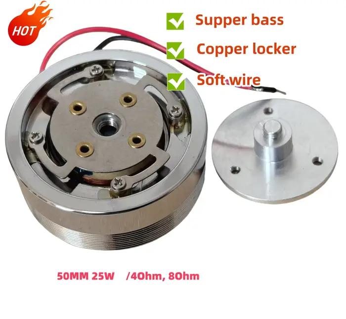 Haut-parleur de vibration à résonance Sounderlink SM-2111 44mm 50mm en aluminium pour système DIY sonore à domicile occasions spéciales