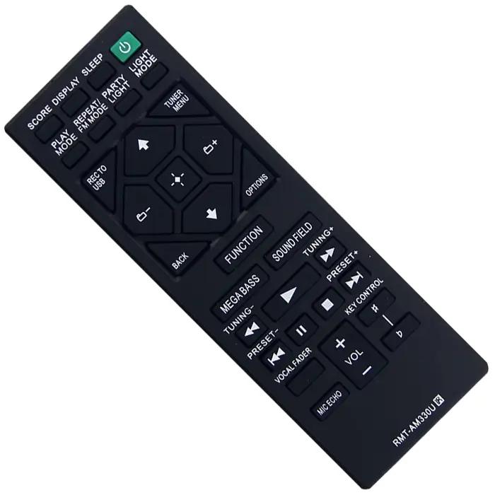 Compatible avec Sony Audio MHC-V50 MHC-M20 MHC-V21 MHC-V77W MHC-V71 télécommande RMT-AM330U pièces de rechange