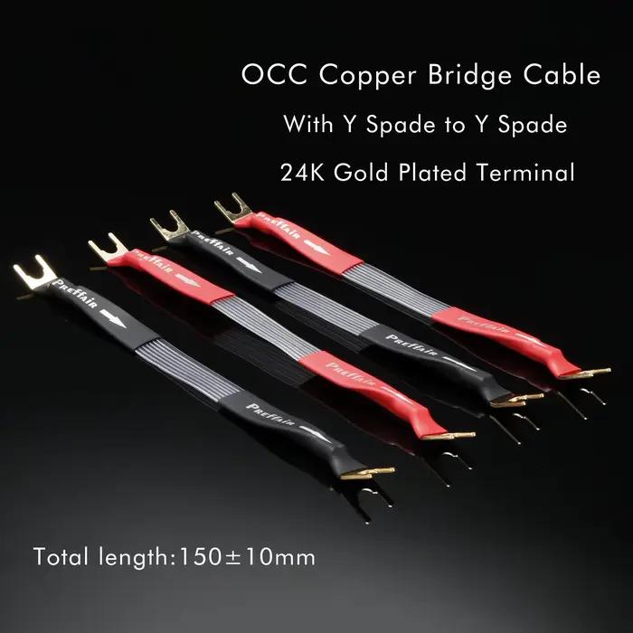 Câble de raccordement pour haut-parleur Audiophile