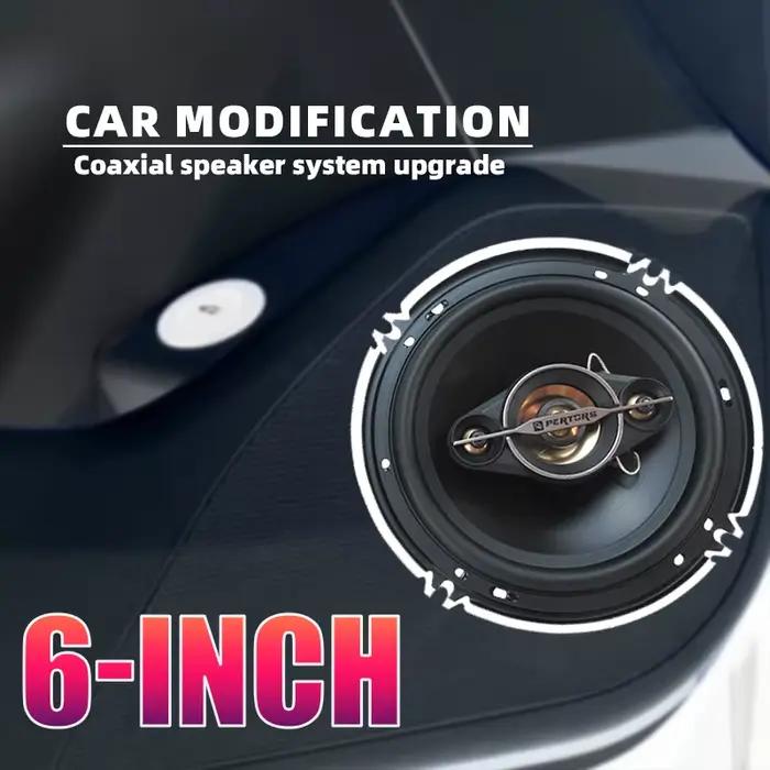 Haut-parleur coaxial de voiture 6 pouces (2*550W) 1100W