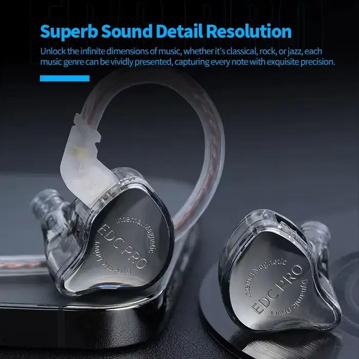 KZ EDC PRO – écouteurs intra-auriculaires filaires