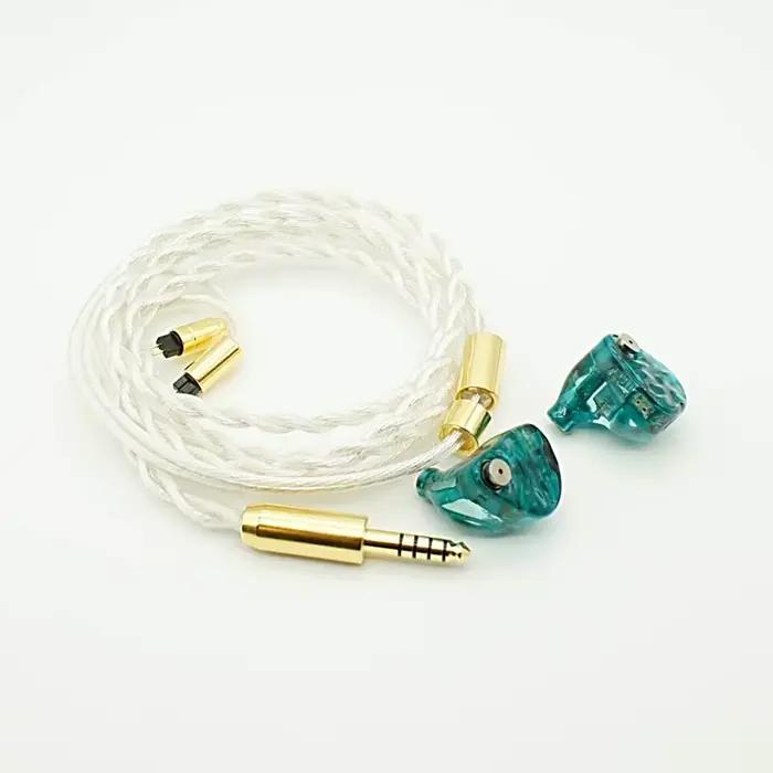 Ecouteurs intra-auriculaires DEATHIFI Tansio Mirai hybrides avec pilote de retardement de film pour musique, jeux, sport et appel téléphonique