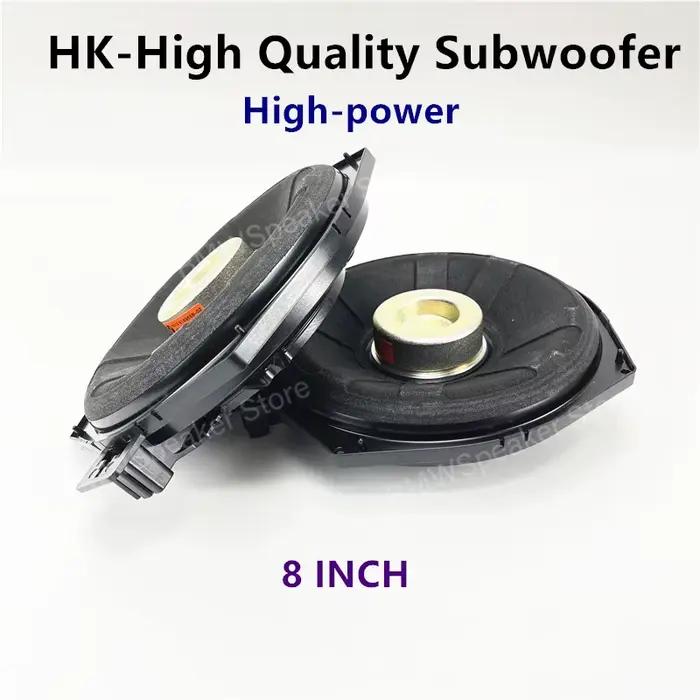 Subwoofer haut-parleur de voiture 8 pouces pour BMW F10 F11 F30 G30 F34 G01 X5 X6 X3 X4 X1 X2 série son grave puissant installation facile qualité sonore excepcionnelle