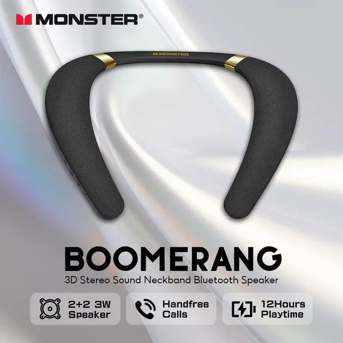 Haut-parleur Bluetooth Monster Boomerang à porter autour du cou