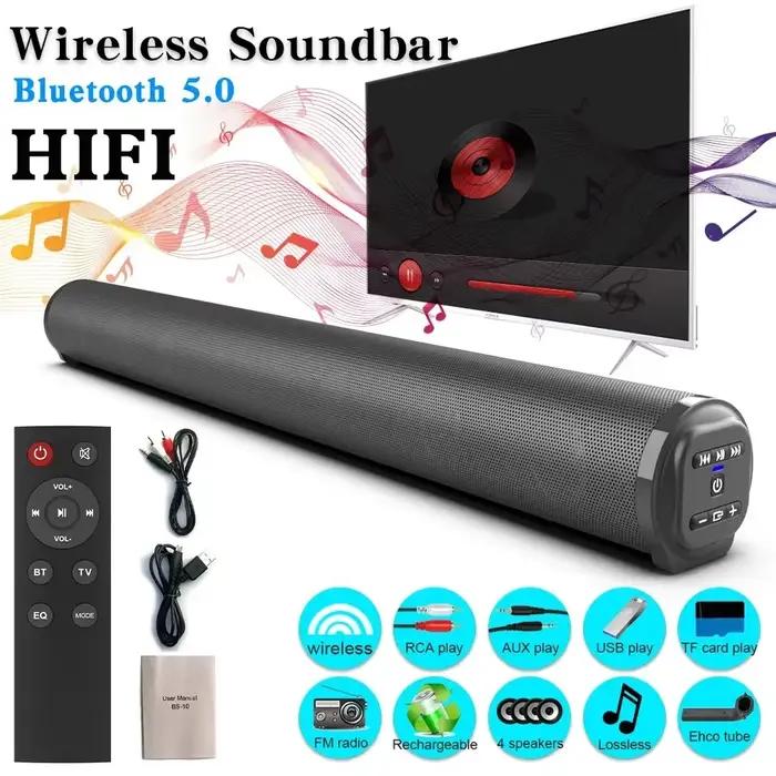 Barre de Son Bluetooth Blaster Pour Maison Cinéma Musique Haute Qualité Sonore Portée Longue Occasions Spéciales