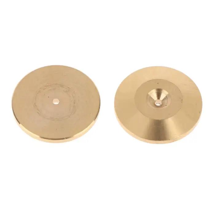 Pointes et patins d'isolation en cuivre pur pour enceintes Hi-Fi à base conique occasions spéciales audio maison