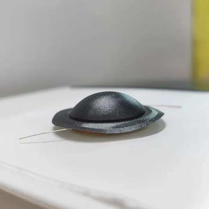 2 pièces de diaphragmes en soie de 25,5 mm pour haut-parleurs DynAudio, accessoires de réparation de membrane de remplacement pour aigus