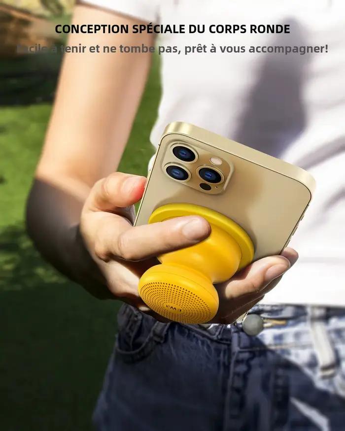 EWA A117 Magsafe Haut-parleur Bluetooth sans fil avec base magnétique Son puissant compatible