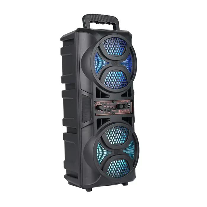 Enceinte Bluetooth portable avec double caisson de basses