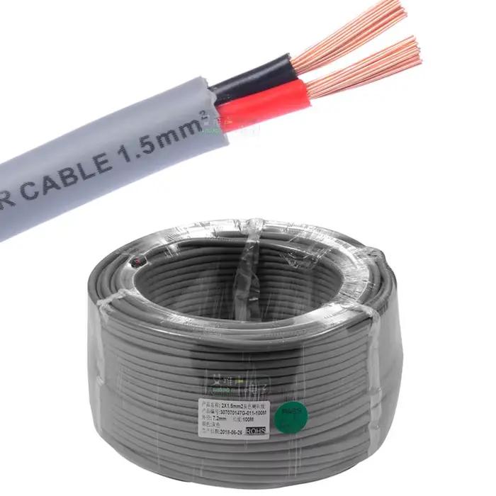 Câble de haut-parleur professionnel 13/17/18AWG haute fidélité faible bruit pour sonorisation scène DJ subwoofer 1-20m gris violet bleu
