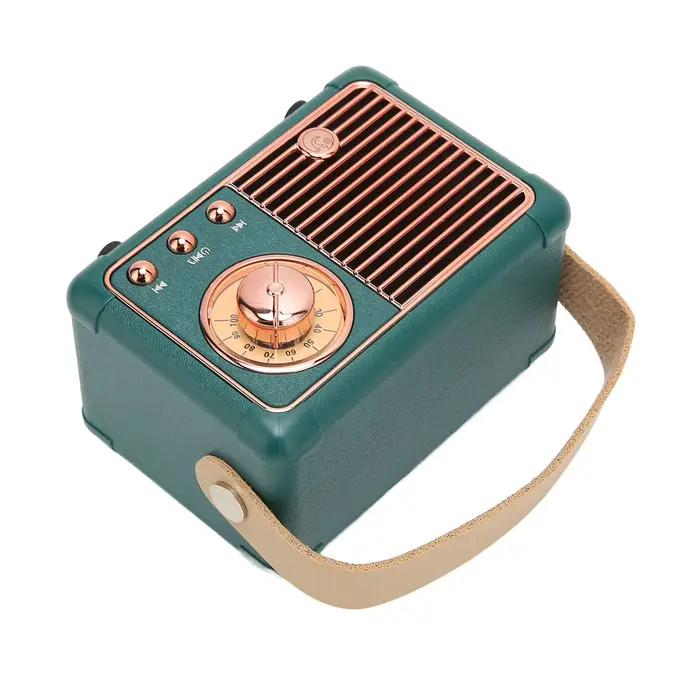Haut-parleur Bluetooth rétro sans fil