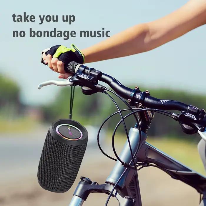 Zealot-s49 Enceinte Bluetooth Portable 20W Son Puissant Amplification des Basses Double Appairage TF TWS USB IPX7