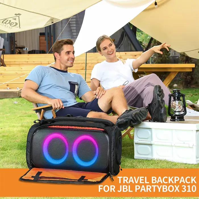 Sac de Protection Étanche et Pliable de Grande Capacité pour Haut-Parleur