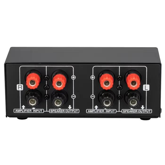 Contrôleur de volume de haut-parleur passif FarSoo B050 pour audiophiles système audio réglage indépendant volume canal gauche droit occasions spéciales