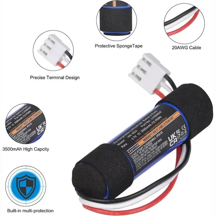 Batterie de remplacement aste pour haut-parleur Bluetooth sans fil Harman Kardon Onyx Studio 1/2/3500