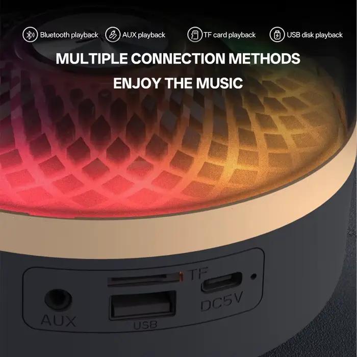 Nouvelle enceinte Bluetooth en verre coloré
