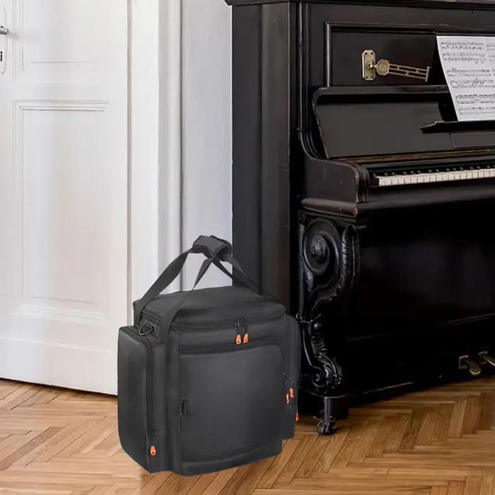 Housse de protection rembourrée en cuir pour haut-parleur JBL Partybox Encore Essential 2 sac de rangement antichoc double face enceinte portable occaions spéciales