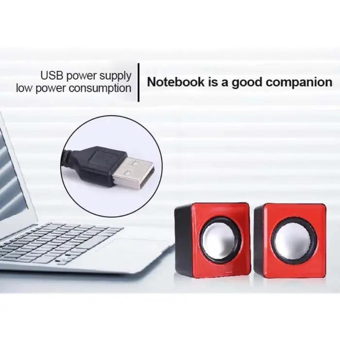 Haut-parleur d'ordinateur pour PC portable De bureau Caixa De Som boîte De son système Audio De musique colonne Bocina