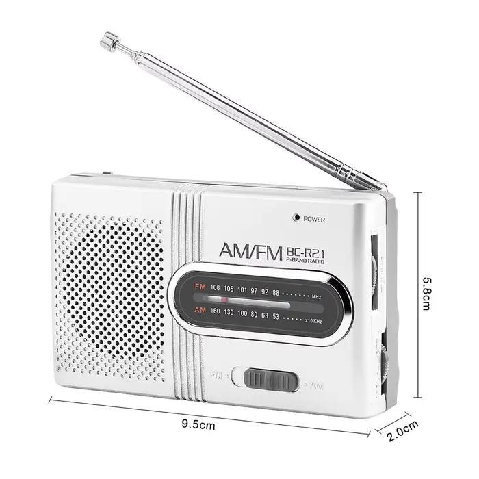 Mini radio AM/FM portable universelle