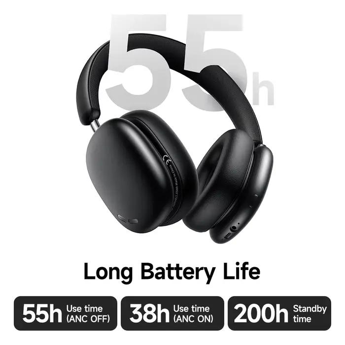 HOCO W35 Max casque de musique HiFi sans fil 42mm bobine haut-parleur couleur bonbon Bluetooth 5.3 Sport écouteur Suppor
