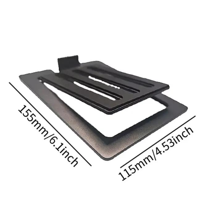 1 paire de supports d'enceintes de bureau pour améliorer les effets sonores spatiaux et l'absorption des chocs