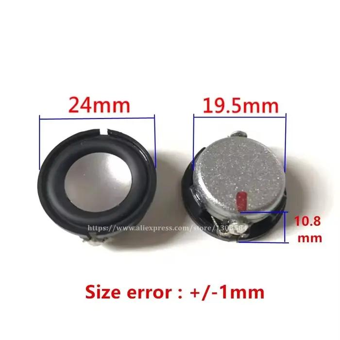 8 pcs/lot gamme complète Audio pour HARMAN 1 pouce 4 ohm 2 W-4 Woofer haut-parleur
