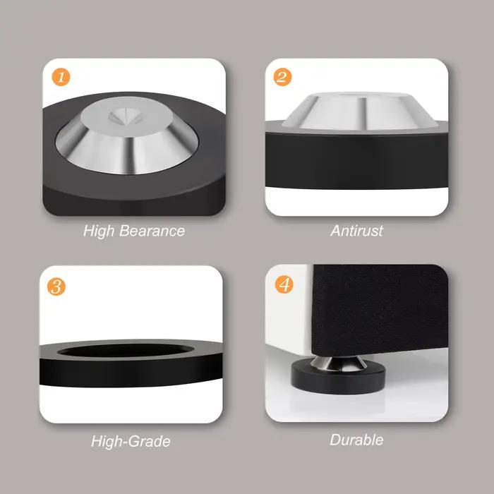 Pieds de haut-parleur HIFI 39x13mm