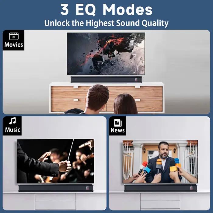 Barre de son 3D JYX H7 pour TV – 40W