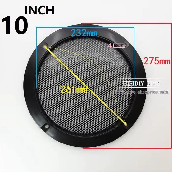 HIFIDIY LIVE 4 5 6 8 10 pouces Grille de protection pour haut-parleur