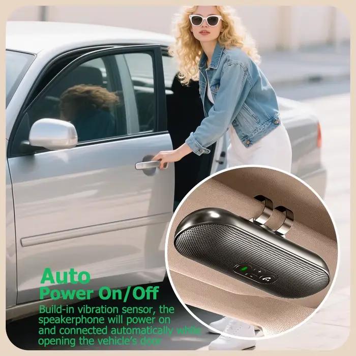 Kit mains libres Bluetooth 5.4 pour voiture