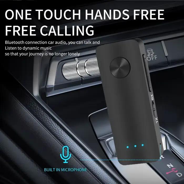Transmetteur Recepteur Audio Bluetooth 5.4 Compatible Avec 3.5mm Et Type-C Pour Car Kit Voiture TV PC Haut-Parleurs Sans Fil Occasions Speciales