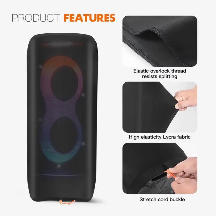Housse anti-poussière pour haut-parleur JBL PartyBox 1000/720/710/520/320/310/Ultimates