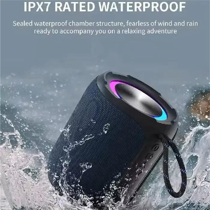 Haut-parleur Bluetooth portable de haute qualité avec batterie longue durée de vie pour usage à la maison et voyage occasions spéciales