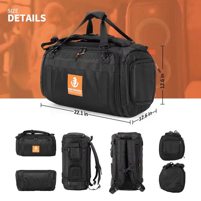Sac à dos de transport antichoc pour enceinte JBL Partybox Club 120 compatible avec accessoires électroniques occassions spéciales