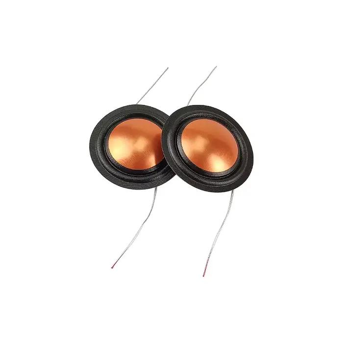 Kit d'accessoires pour haut-parleurs GHXAMP tweeter bobine de voix aluminium doré composite pour système audio professionnel et personnel