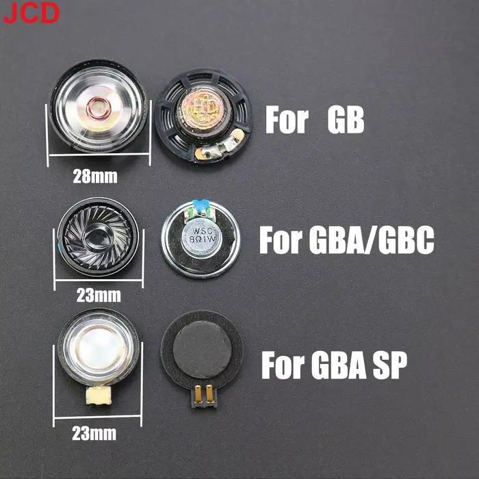 JCD 1 pièces 23mm 28mm haut-parleur plus fort pour Gameboy Color Advance GBC GBA