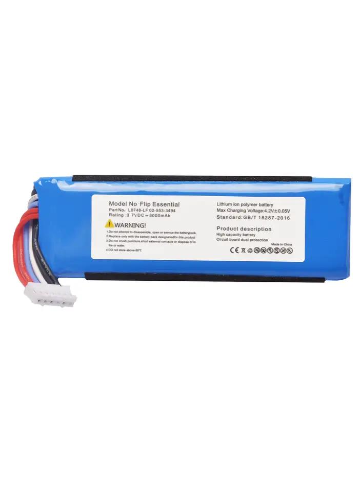 Batterie de haut-parleur 3.7V pour JBL Flip Essential