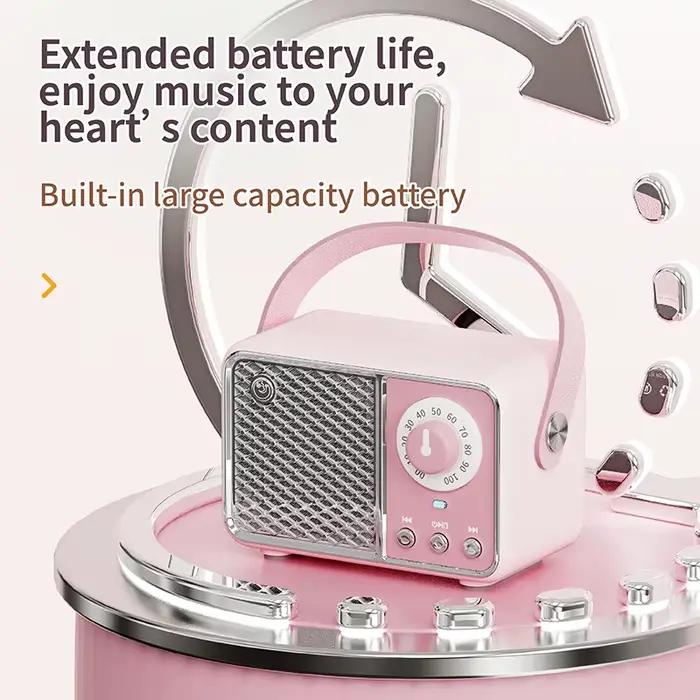 Caixa De Som haut-parleur Bluetooth boîte De son Portable musique Radio sans fil FM Mini Bocina Mp3 colonne colonne Blootooth déflecteur Audio