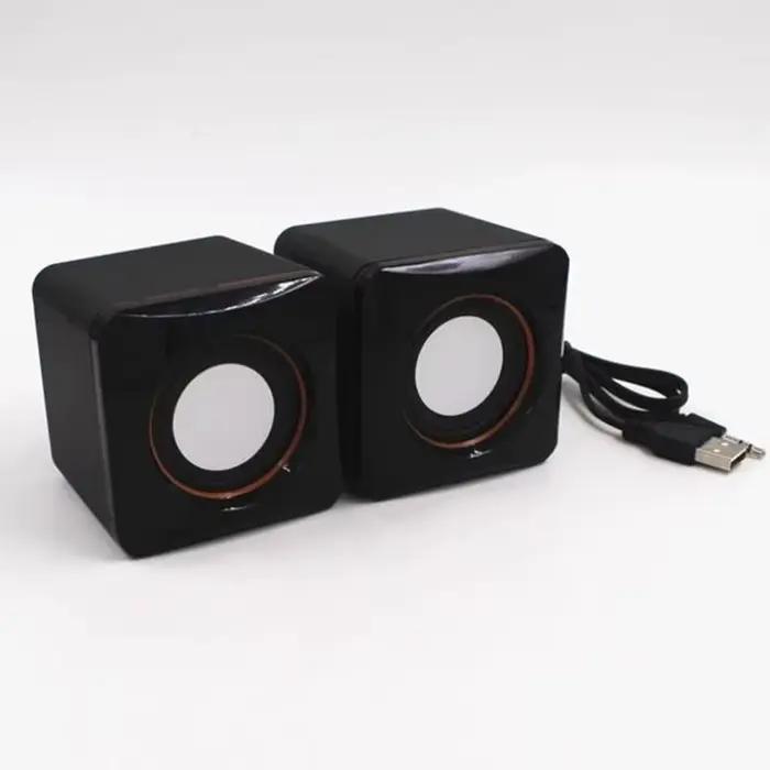 Mini haut-parleur carré pour ordinateur portable et de bureau