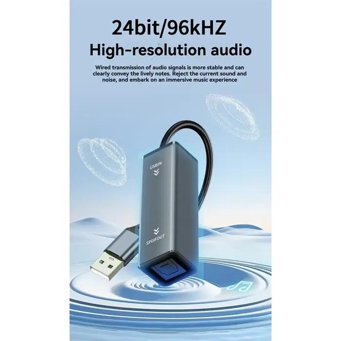 Adaptateur Audio USB vers optique