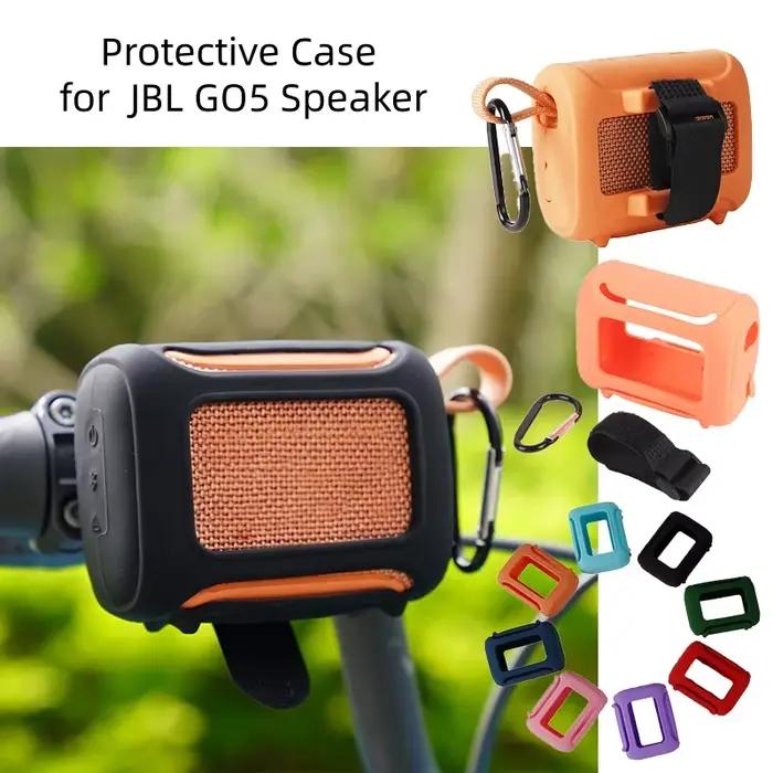 Étuis de protection de couleur unie dans une variété de couleurs pour l'enceinte JBL GO5