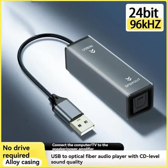 Adaptateur Audio USB vers optique