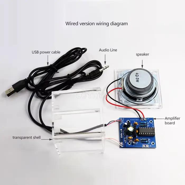 Kit électronique DIY pour mini-enceinte Bluetooth