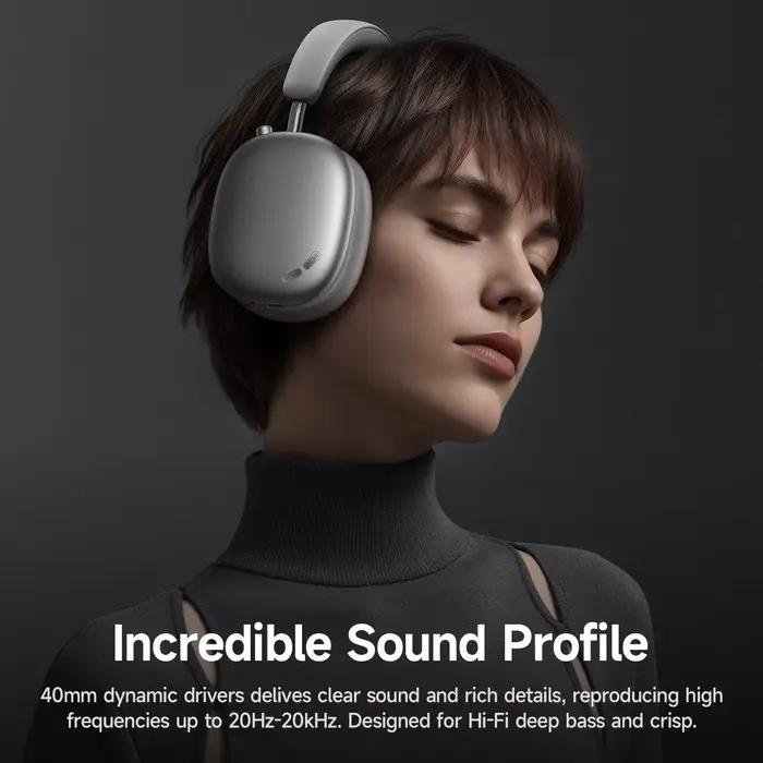 HOCO W35 Max casque de musique HiFi sans fil 42mm bobine haut-parleur couleur bonbon Bluetooth 5.3 Sport écouteur Suppor