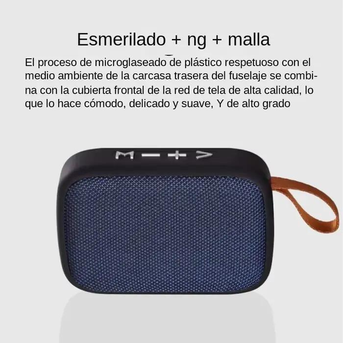 Mini haut-parleur Bluetooth en tissu