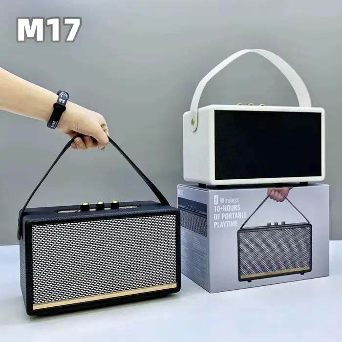 Enceinte Bluetooth portable en bois pour l'extérieur