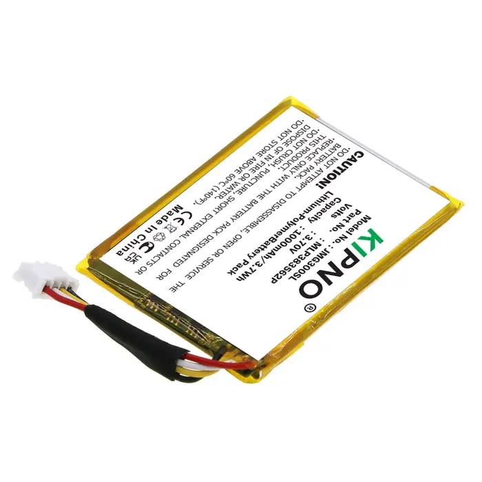 KIPNO 3.7V 1000mAh batterie de remplacement pour haut-parleur MLP383562P pour JBL Go 3 + outil