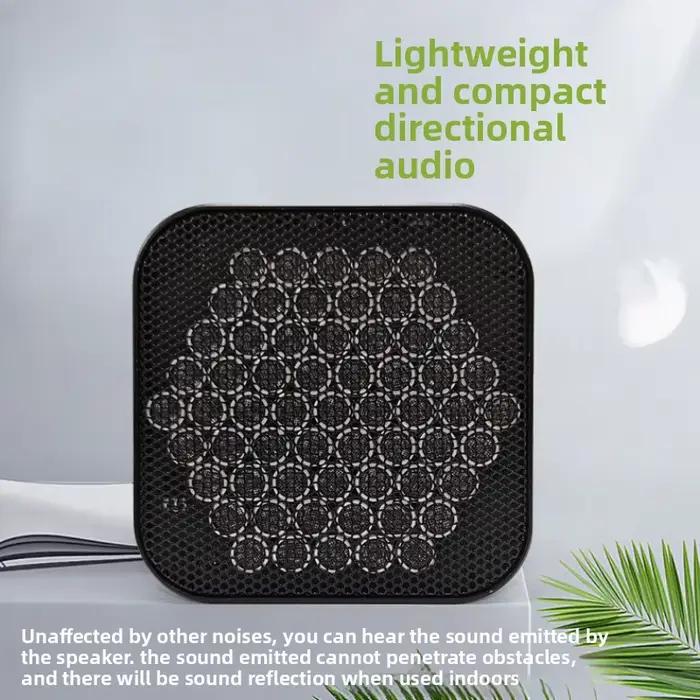 Haut-parleur directionnel à ultrasons à son focalisé Bluetooth 5.0 pour exposition muséale G-19