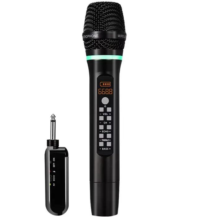 Microphone karaoké professionnel sans fil